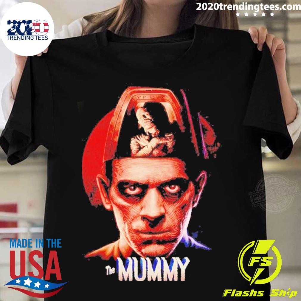 Official the Mummy (1932) New Universal Monsters - Adult & Kids T-Shirts, Sweatshirts & Hoodies apparel design preview 1