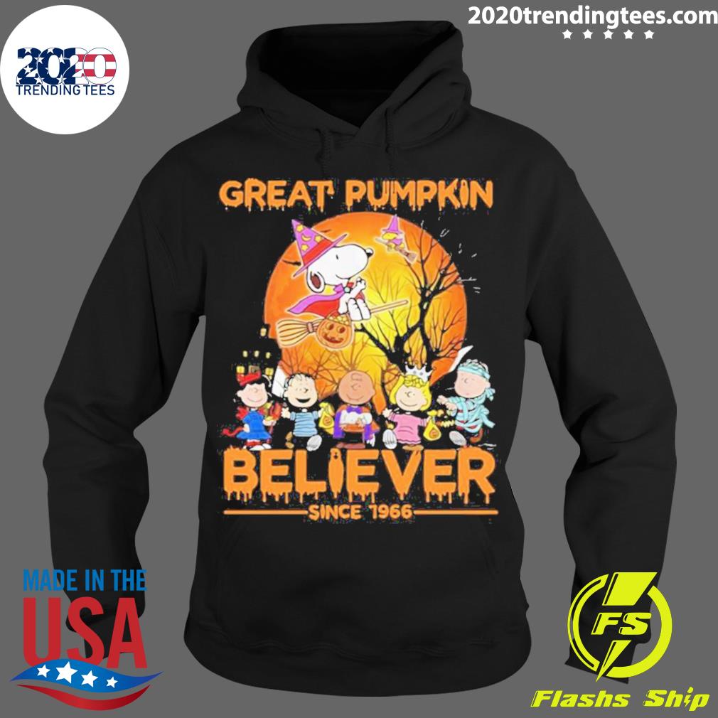 Official the Peanuts Snoopy Great Pumpkin Believer - Adult & Kids T-Shirts, Sweatshirts & Hoodies apparel design preview 2