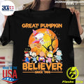 Official the Peanuts Snoopy Great Pumpkin Believer - Adult & Kids T-Shirts, Sweatshirts & Hoodies apparel design preview 1