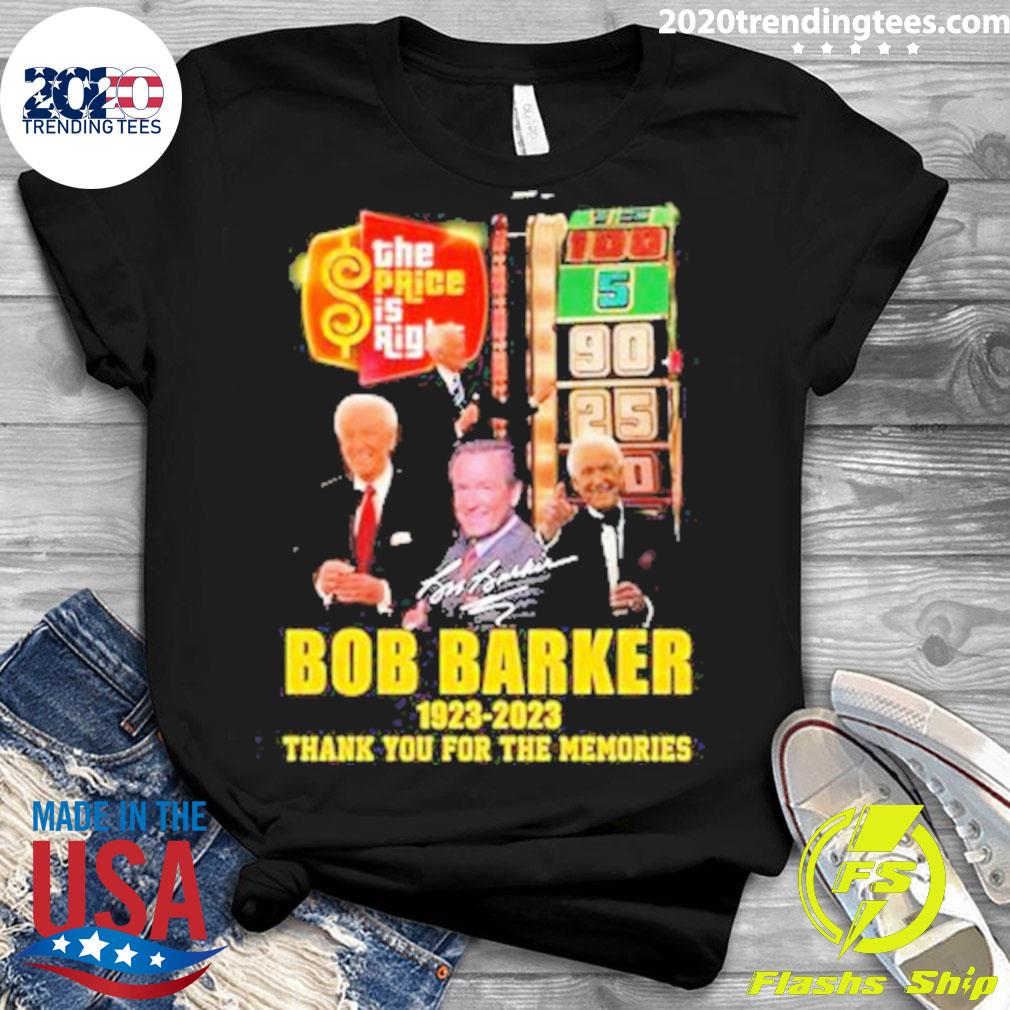 Official the Price Is Right Bob Barker 1923-2023 - Adult & Kids T-Shirts, Sweatshirts & Hoodies apparel design preview 3