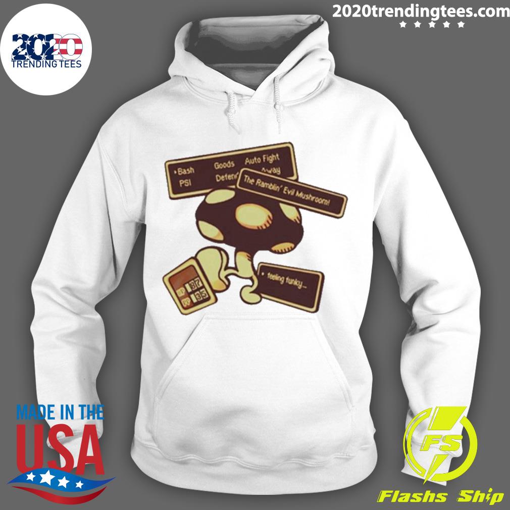Official the Ramblin Evil Mushroom - Adult & Kids T-Shirts, Sweatshirts & Hoodies apparel design preview 2