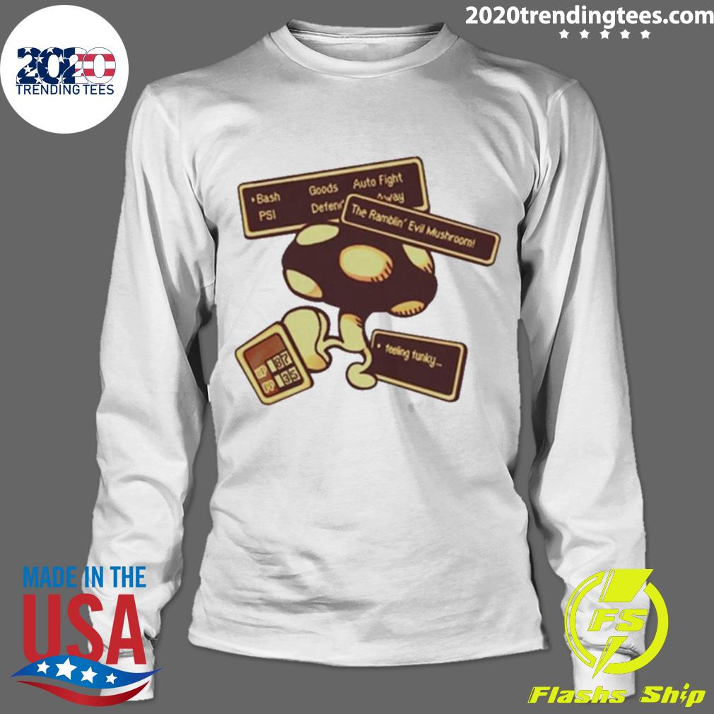 Official the Ramblin Evil Mushroom - Adult & Kids T-Shirts, Sweatshirts & Hoodies apparel design preview 4