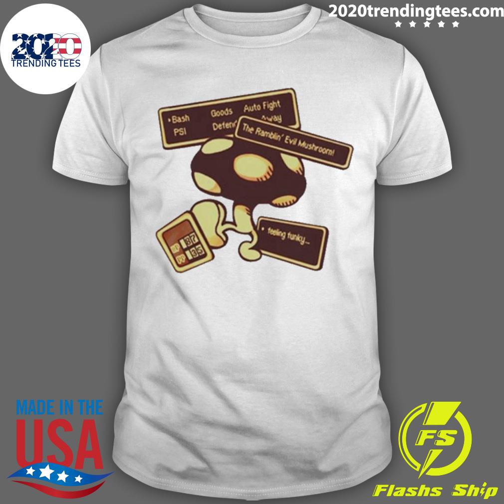 Official the Ramblin Evil Mushroom - Adult & Kids T-Shirts, Sweatshirts & Hoodies apparel design preview 1