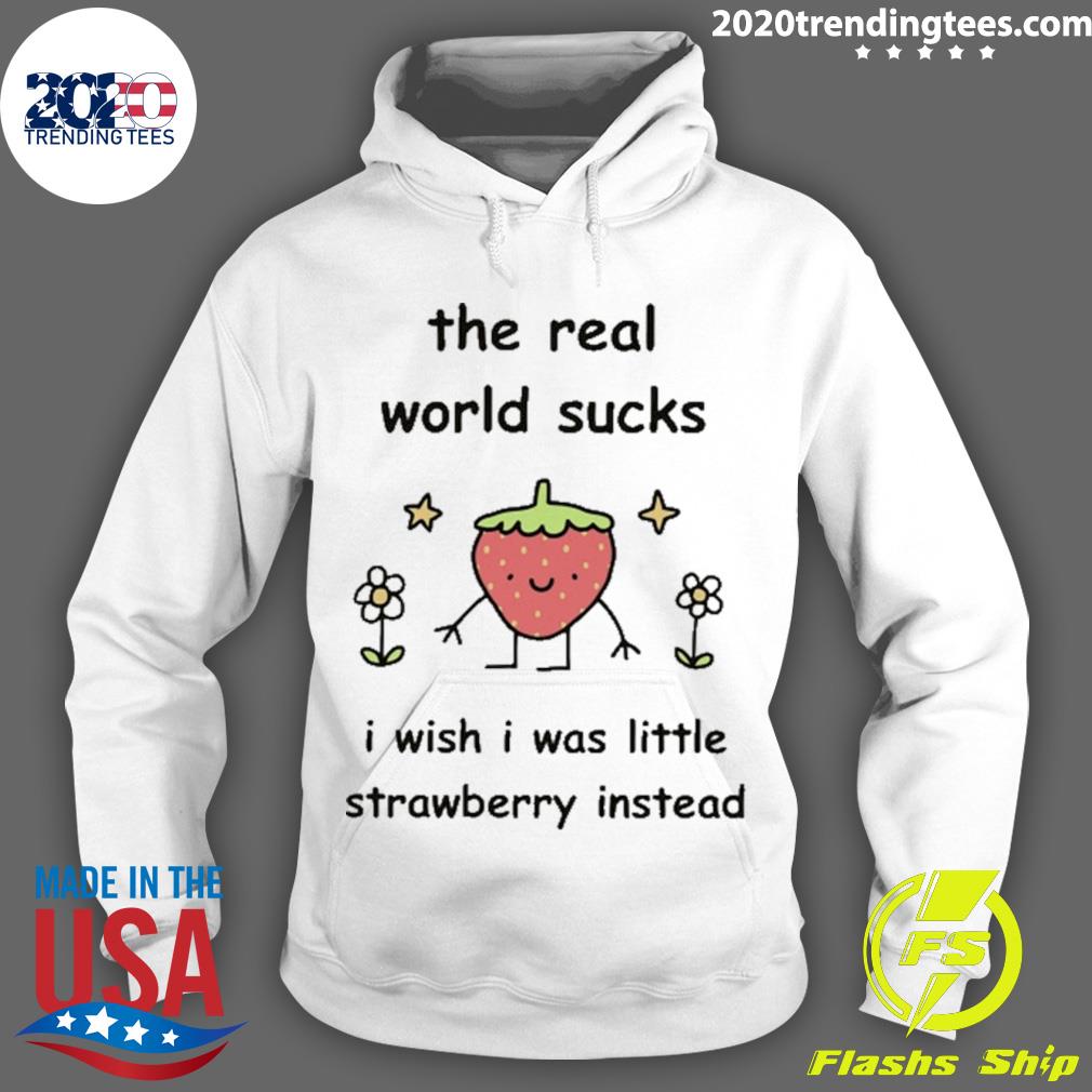 Official the Real World Sucks I Wish Was Little - Adult & Kids T-Shirts, Sweatshirts & Hoodies apparel design preview 2