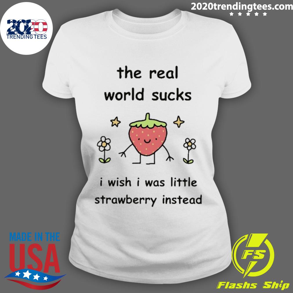Official the Real World Sucks I Wish Was Little - Adult & Kids T-Shirts, Sweatshirts & Hoodies apparel design preview 3
