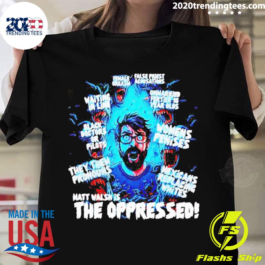 Official the Serfs Matt Walsh Is Oppressed - Adult & Kids T-Shirts, Sweatshirts & Hoodies apparel design preview 1