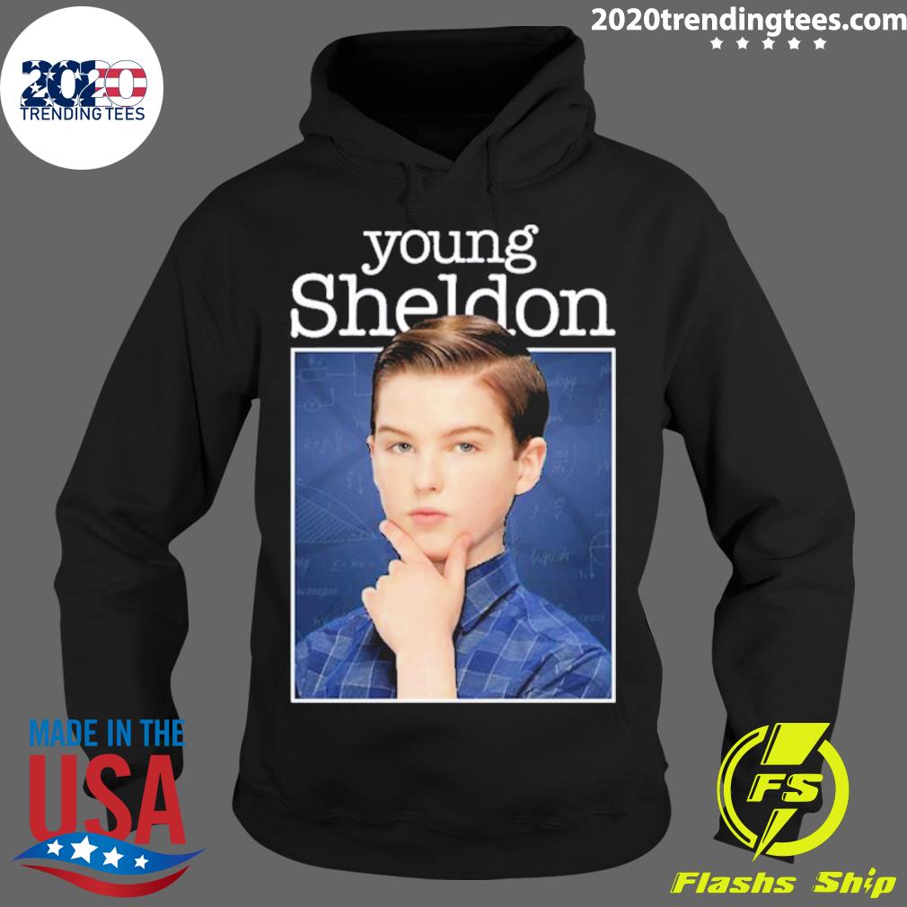 Official the Smart Boy Young Sheldon - Adult & Kids T-Shirts, Sweatshirts & Hoodies apparel design preview 2