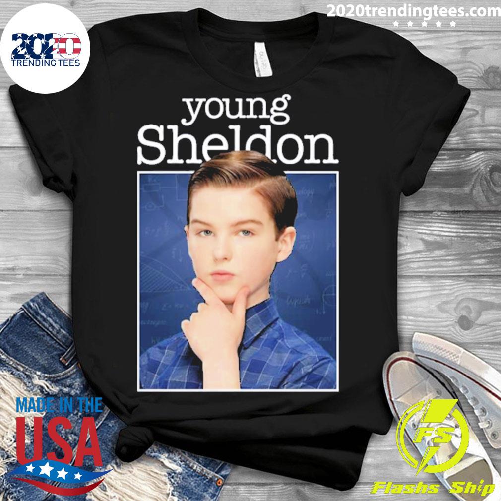 Official the Smart Boy Young Sheldon - Adult & Kids T-Shirts, Sweatshirts & Hoodies apparel design preview 3