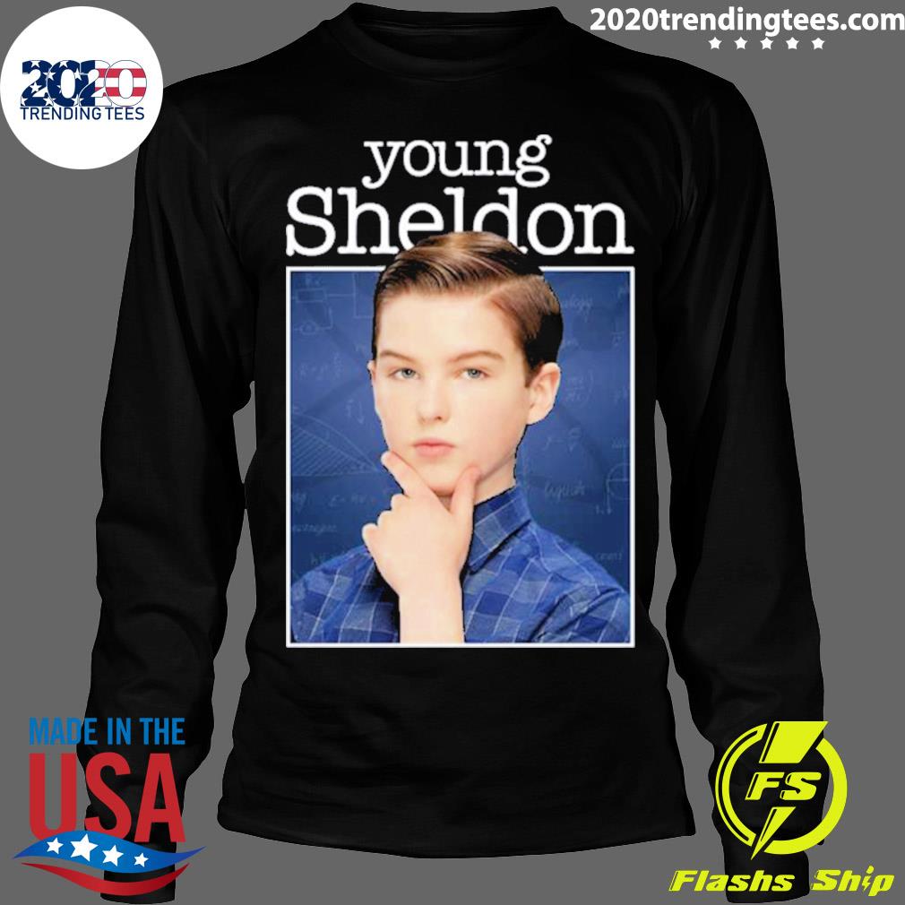 Official the Smart Boy Young Sheldon - Adult & Kids T-Shirts, Sweatshirts & Hoodies apparel design preview 4