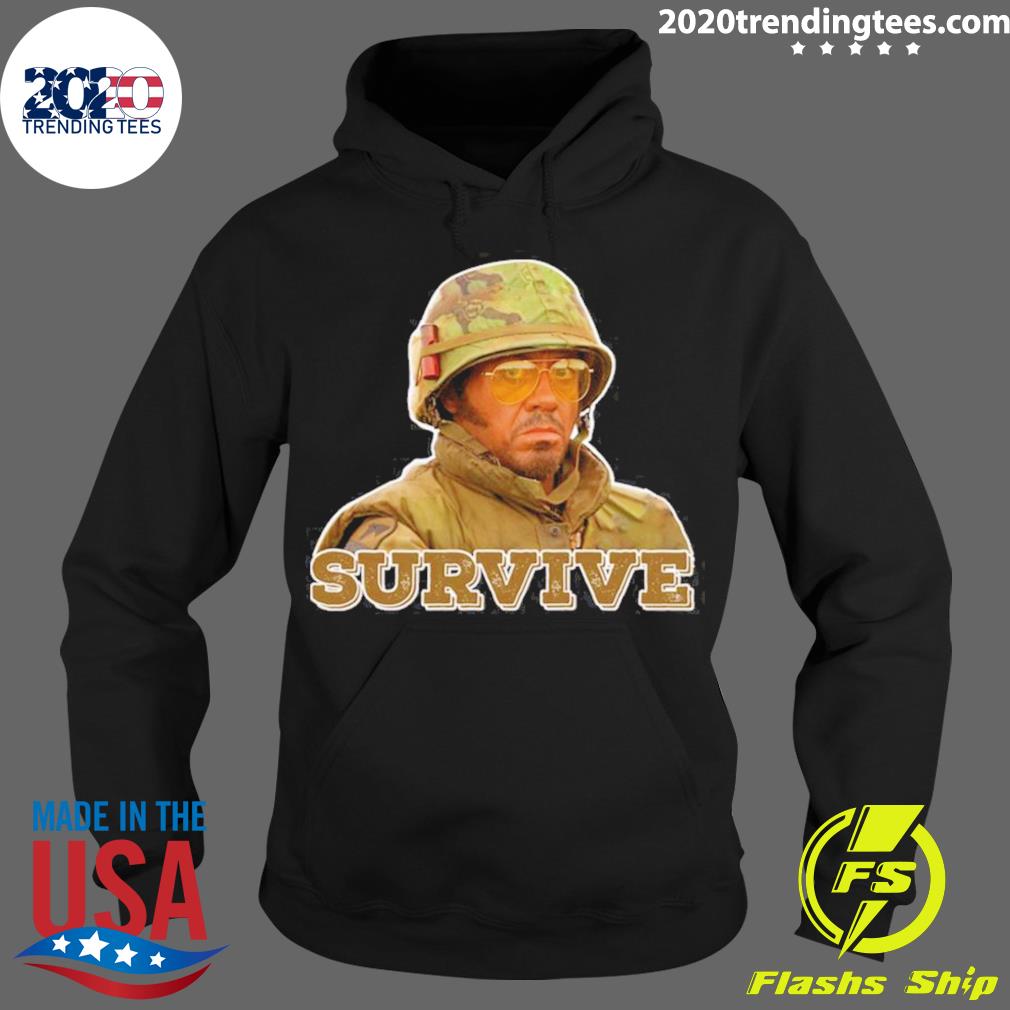 Official the Soldier Tropic Thunder - Adult & Kids T-Shirts, Sweatshirts & Hoodies apparel design preview 2