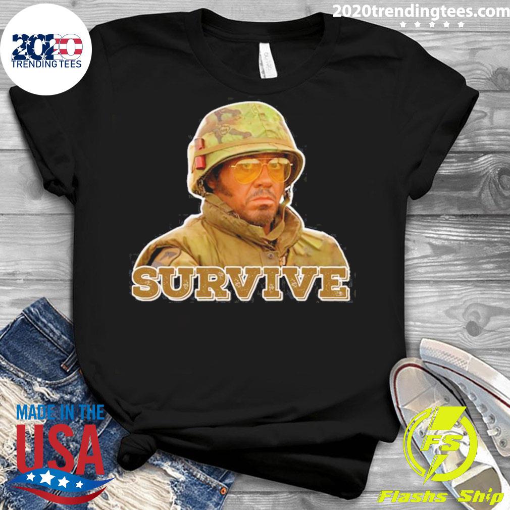 Official the Soldier Tropic Thunder - Adult & Kids T-Shirts, Sweatshirts & Hoodies apparel design preview 3