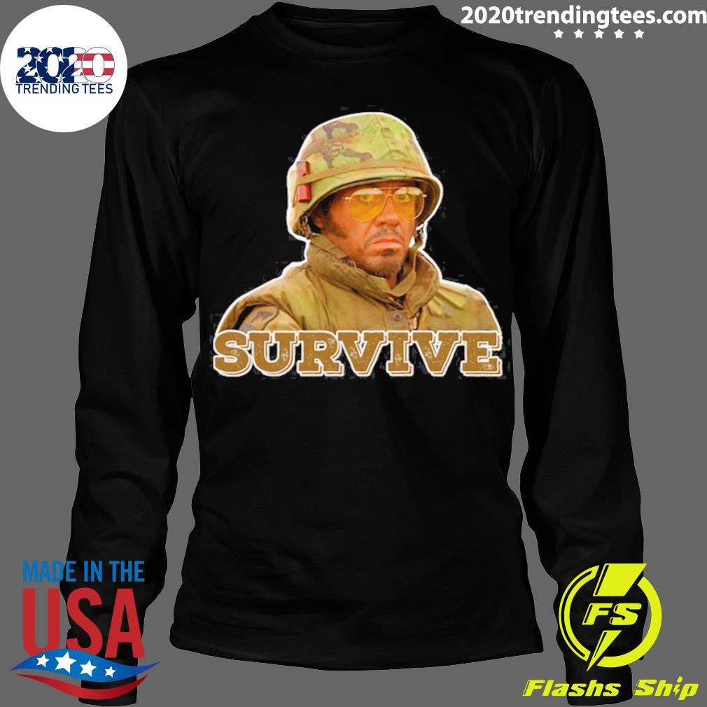 Official the Soldier Tropic Thunder - Adult & Kids T-Shirts, Sweatshirts & Hoodies apparel design preview 4
