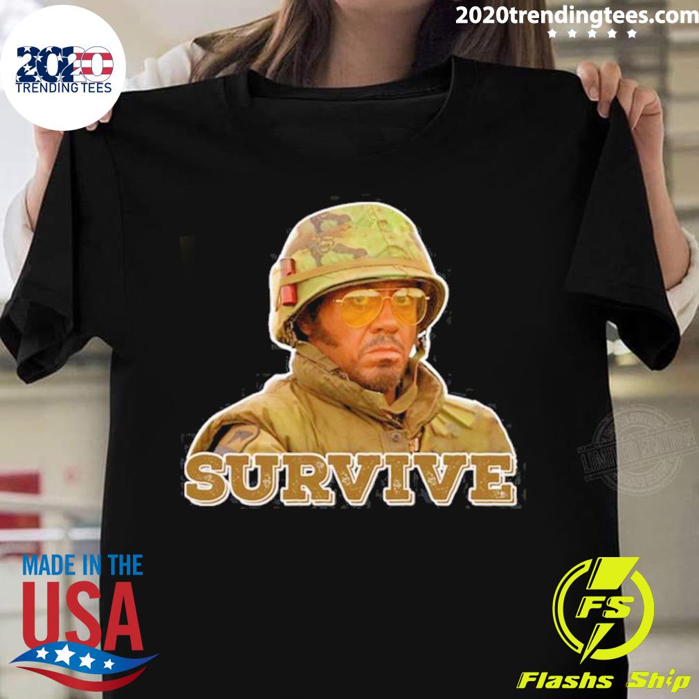 Official the Soldier Tropic Thunder - Adult & Kids T-Shirts, Sweatshirts & Hoodies apparel design preview 1