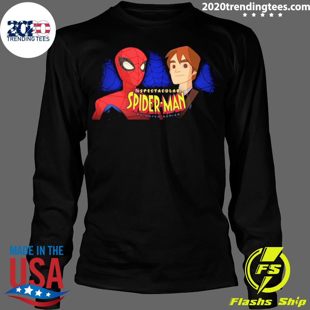 Official the Spectacular Spider-Man Animated Series - Adult & Kids T-Shirts, Sweatshirts & Hoodies apparel design preview 4