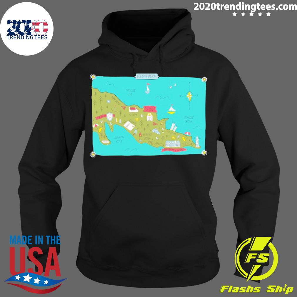 Official the Summer I Turned Pretty Map - Adult & Kids T-Shirts, Sweatshirts & Hoodies apparel design preview 2
