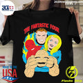 Official the Tastic Four Retro Comic Halloween - Adult & Kids T-Shirts, Sweatshirts & Hoodies apparel design preview 1