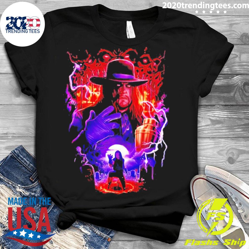 Official the Undertaker Hell's Gate - Adult & Kids T-Shirts, Sweatshirts & Hoodies apparel design preview 3