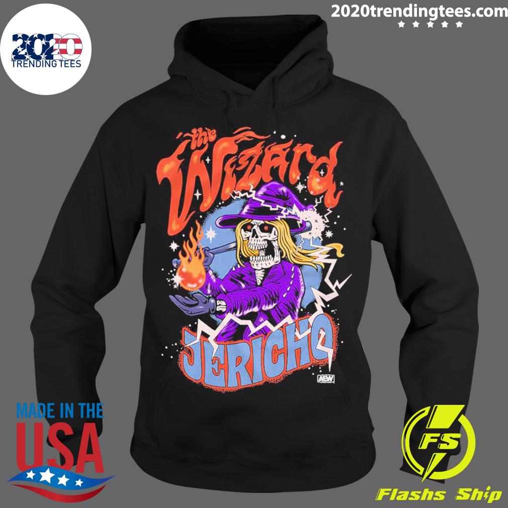 Official the Wizard AEW Dynamite 2022 - Adult & Kids T-Shirts, Sweatshirts & Hoodies apparel design preview 2