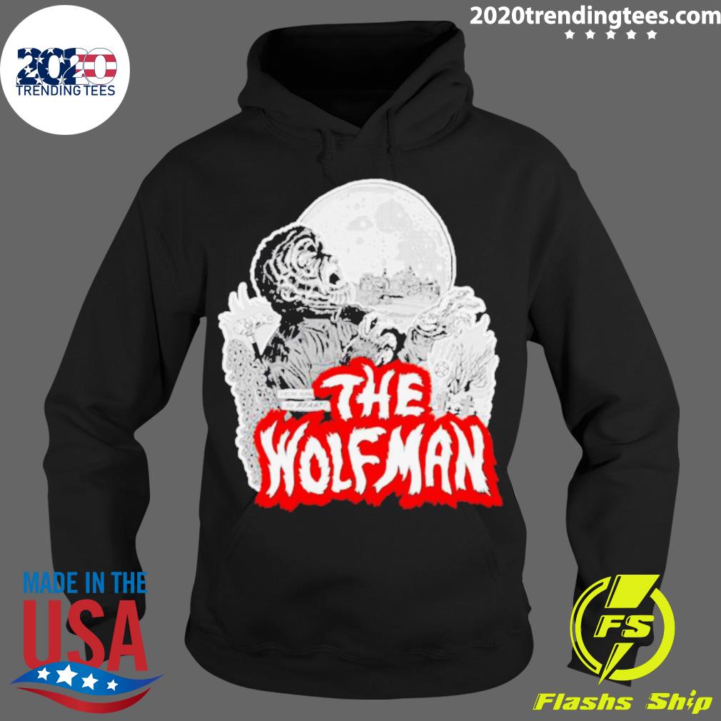 Official the Wolf Man - Adult & Kids T-Shirts, Sweatshirts & Hoodies apparel design preview 2