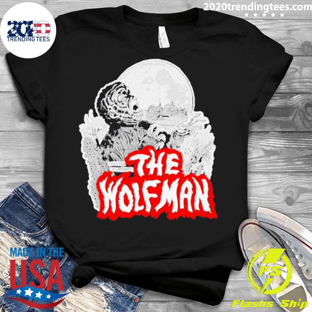 Official the Wolf Man - Adult & Kids T-Shirts, Sweatshirts & Hoodies apparel design preview 3