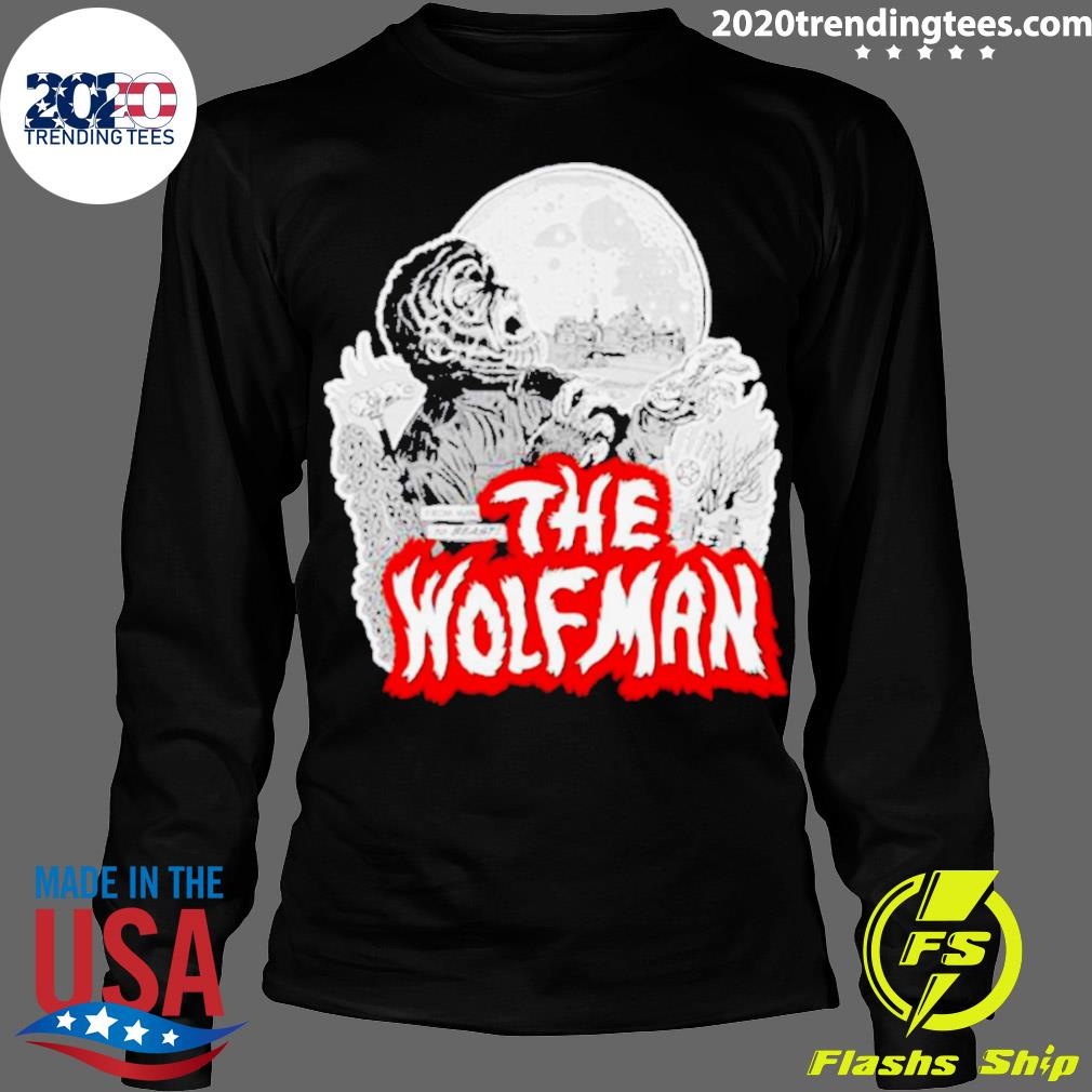 Official the Wolf Man - Adult & Kids T-Shirts, Sweatshirts & Hoodies apparel design preview 4