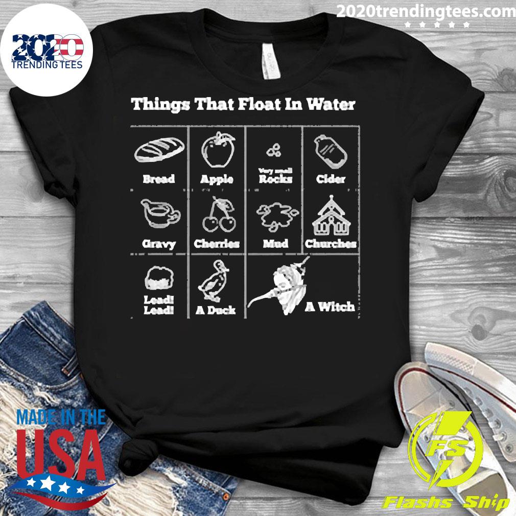 Official Things That Float In Water - Adult & Kids T-Shirts, Sweatshirts & Hoodies apparel design preview 3