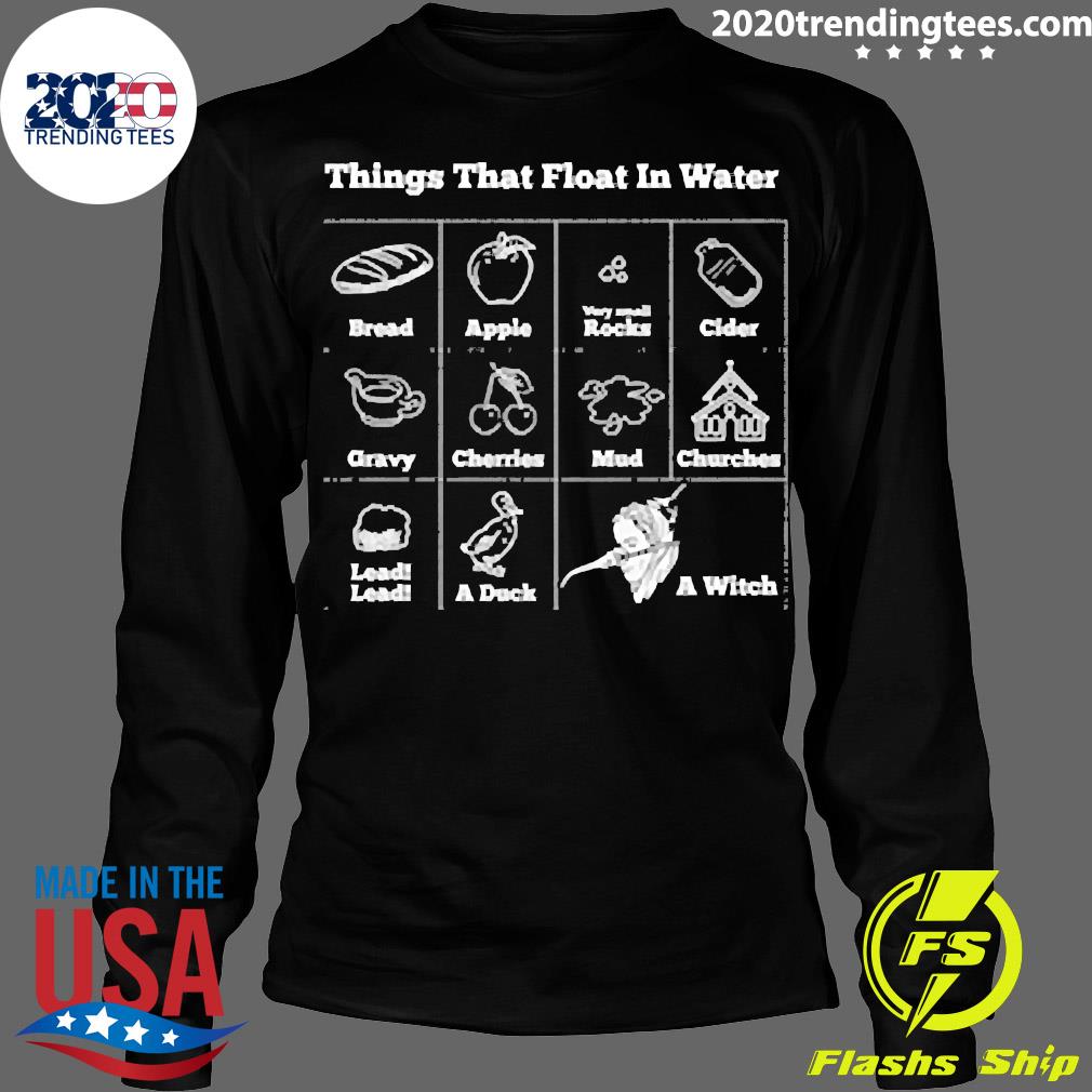 Official Things That Float In Water - Adult & Kids T-Shirts, Sweatshirts & Hoodies apparel design preview 4