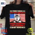 Official three things you don't mess with my family - Adult & Kids T-Shirts, Sweatshirts & Hoodies apparel design preview 1