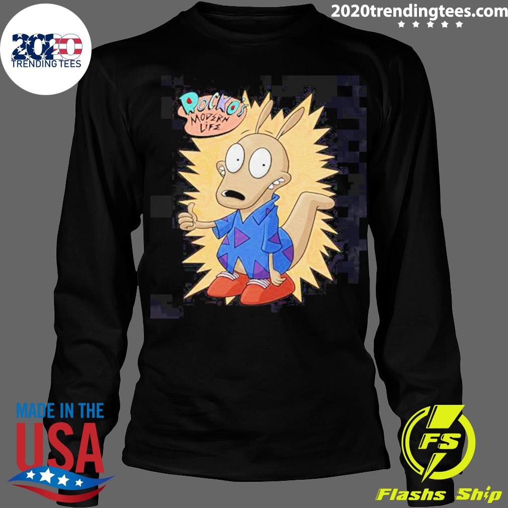 Official thumb Up Rocko's Modern Life - Adult & Kids T-Shirts, Sweatshirts & Hoodies apparel design preview 4