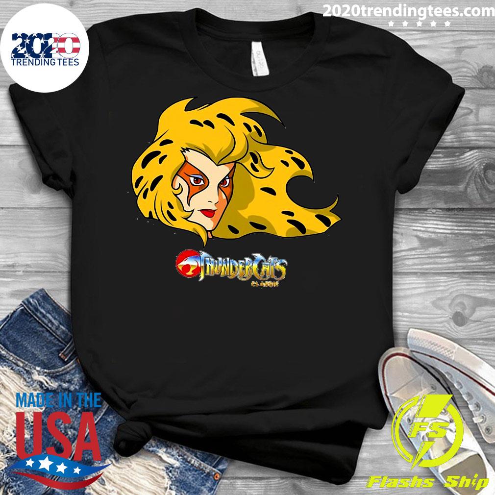 Official Thundercats Cheetara Big Face - Adult & Kids T-Shirts, Sweatshirts & Hoodies apparel design preview 3