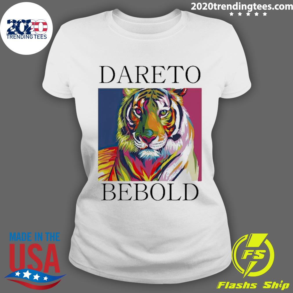 Official tiger Dareto Bebold - Adult & Kids T-Shirts, Sweatshirts & Hoodies apparel design preview 3