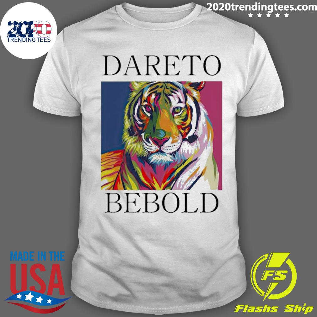 Official tiger Dareto Bebold - Adult & Kids T-Shirts, Sweatshirts & Hoodies apparel design preview 1