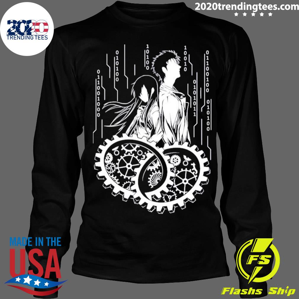 Official time Steins Gate - Adult & Kids T-Shirts, Sweatshirts & Hoodies apparel design preview 4