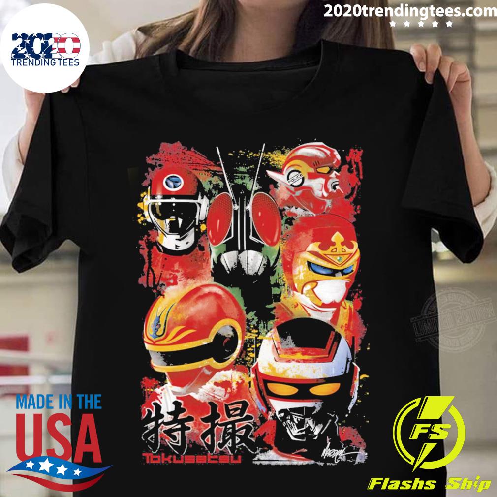 Official tokusatsu Assembles - Adult & Kids T-Shirts, Sweatshirts & Hoodies apparel design preview 1