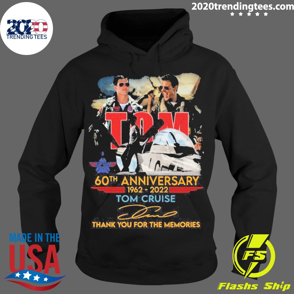 Official tom 60th Anniversary 1962-2022 Cruise - Adult & Kids T-Shirts, Sweatshirts & Hoodies apparel design preview 2