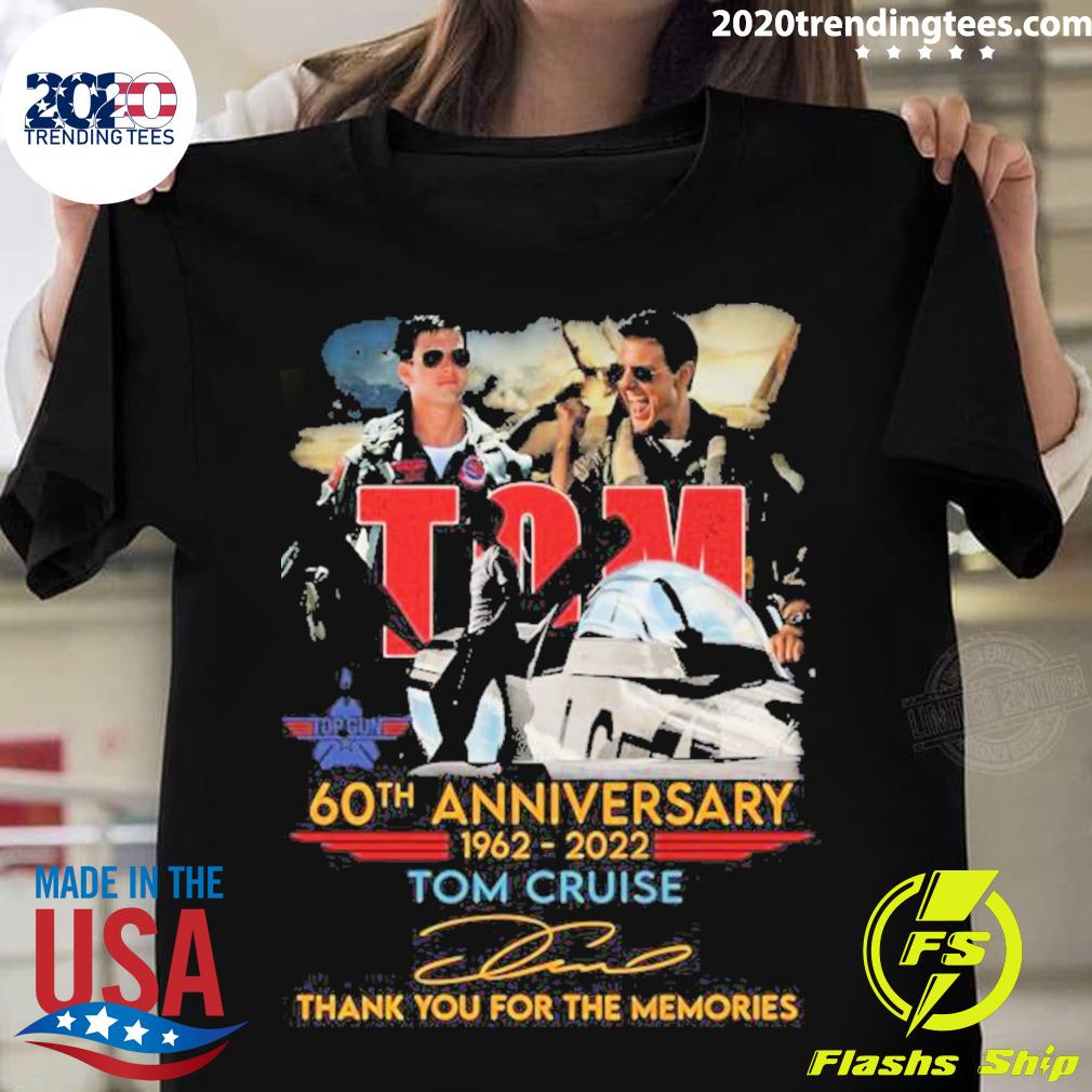 Official tom 60th Anniversary 1962-2022 Cruise - Adult & Kids T-Shirts, Sweatshirts & Hoodies apparel design preview 1