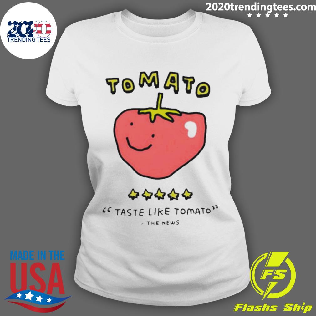 Official tomato Taste Like The News Funny - Adult & Kids T-Shirts, Sweatshirts & Hoodies apparel design preview 3
