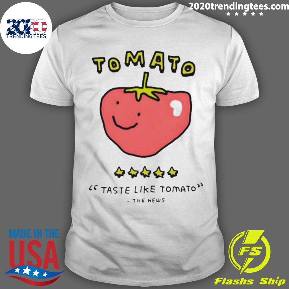 Official tomato Taste Like The News Funny - Adult & Kids T-Shirts, Sweatshirts & Hoodies apparel design preview 1