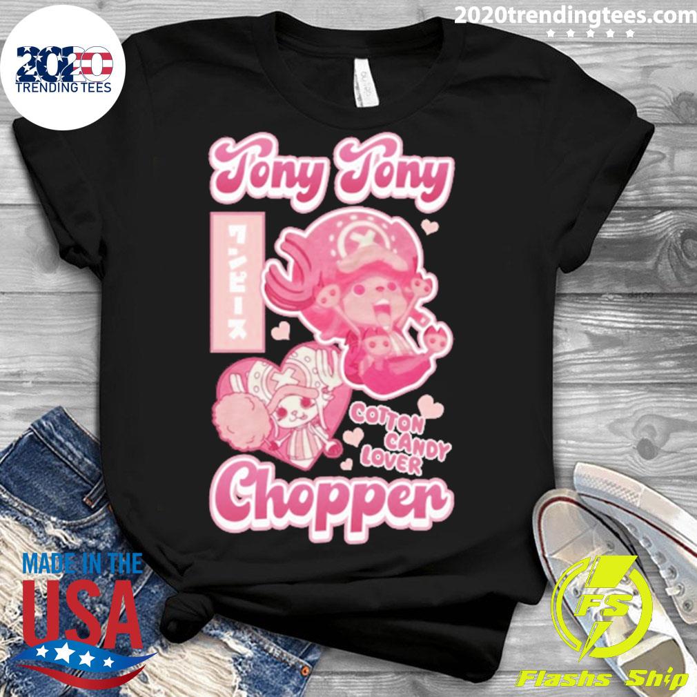 Official tony Cotton Candy Lover Chopper - Adult & Kids T-Shirts, Sweatshirts & Hoodies apparel design preview 3