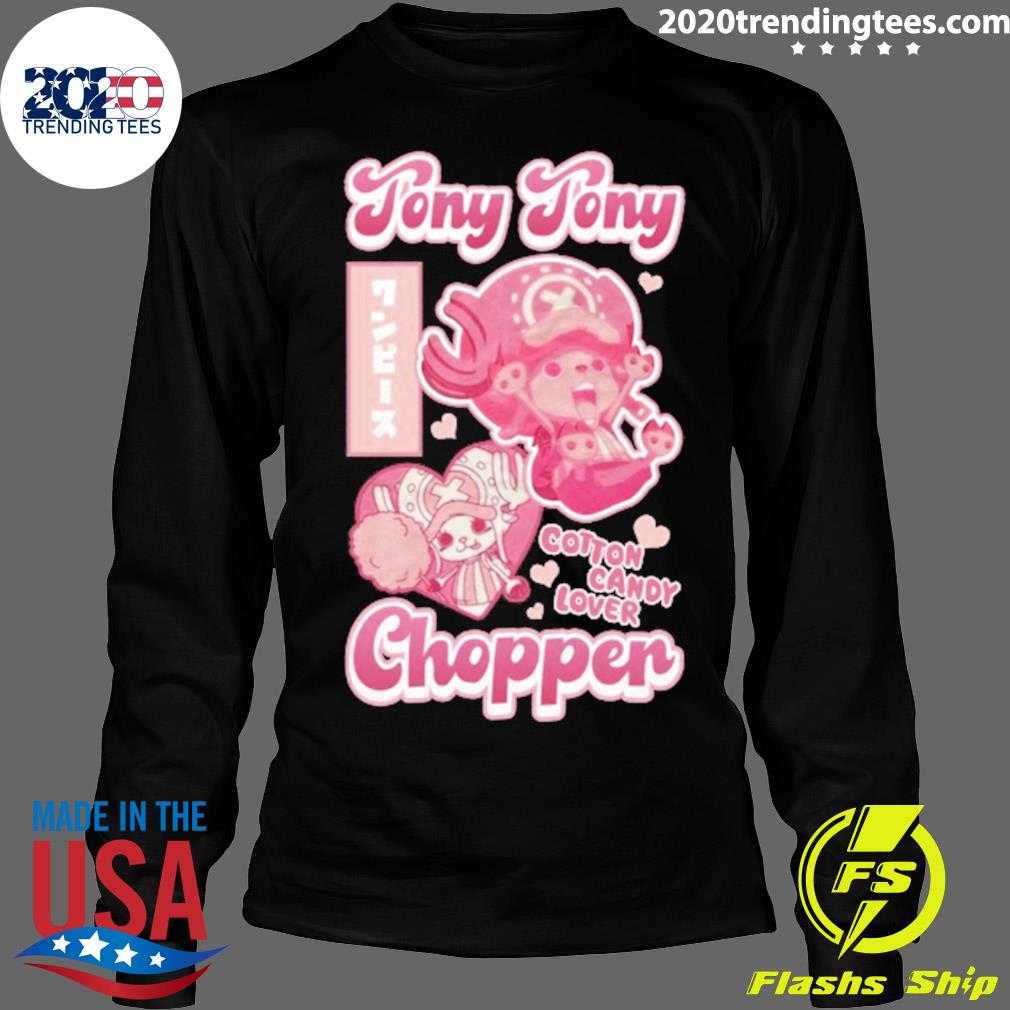 Official tony Cotton Candy Lover Chopper - Adult & Kids T-Shirts, Sweatshirts & Hoodies apparel design preview 4