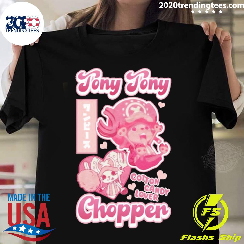 Official tony Cotton Candy Lover Chopper - Adult & Kids T-Shirts, Sweatshirts & Hoodies apparel design preview 1