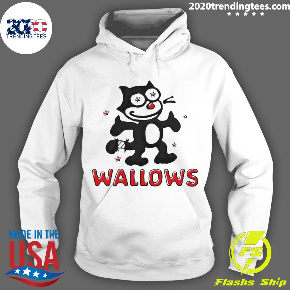 Official toon Cat Wallows - Adult & Kids T-Shirts, Sweatshirts & Hoodies apparel design preview 2