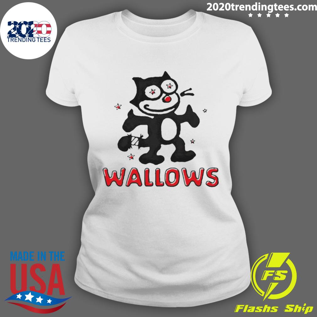 Official toon Cat Wallows - Adult & Kids T-Shirts, Sweatshirts & Hoodies apparel design preview 3