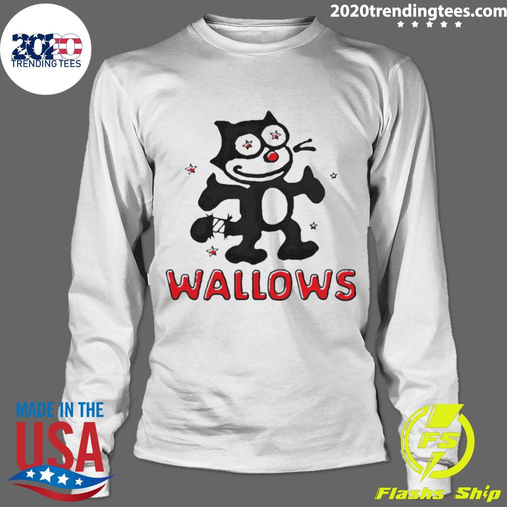 Official toon Cat Wallows - Adult & Kids T-Shirts, Sweatshirts & Hoodies apparel design preview 4