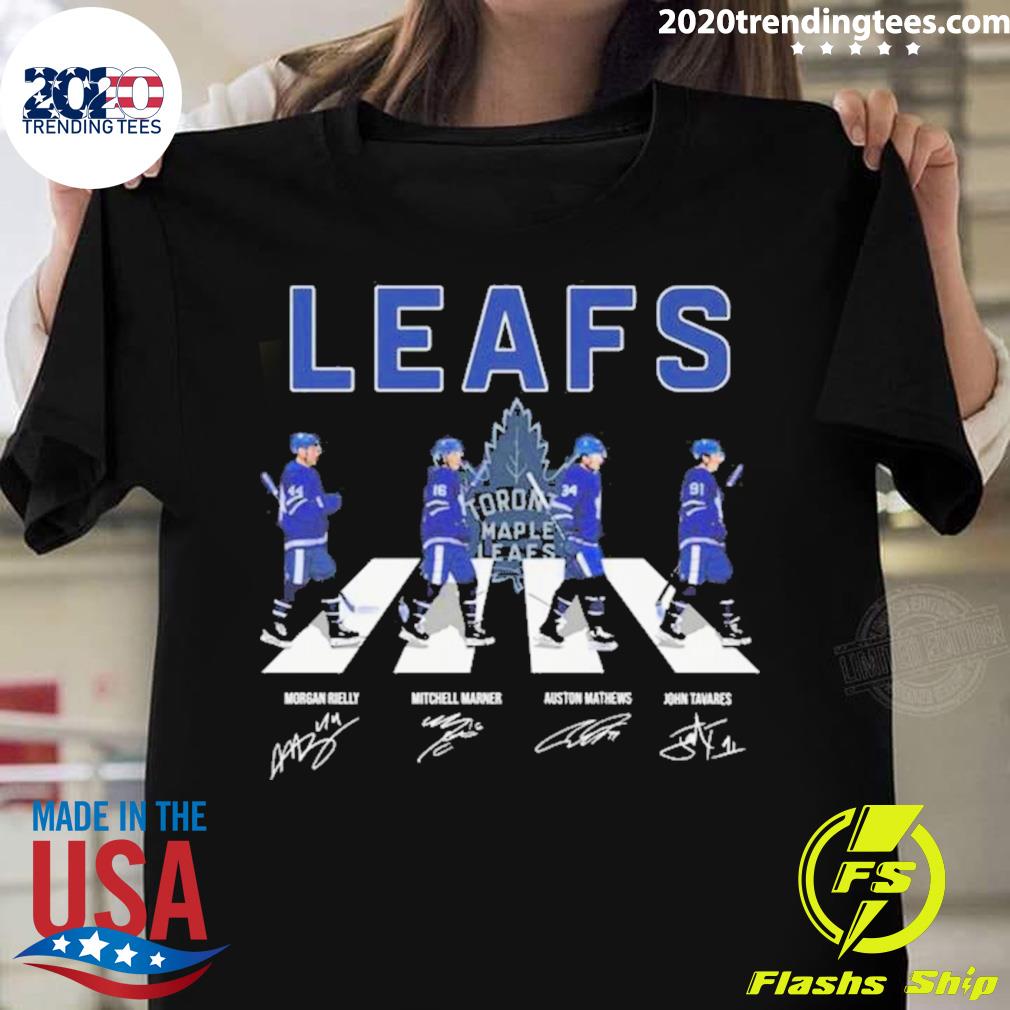 Official toronto Maple Leafs Teams Abbey Road - Adult & Kids T-Shirts, Sweatshirts & Hoodies apparel design preview 1