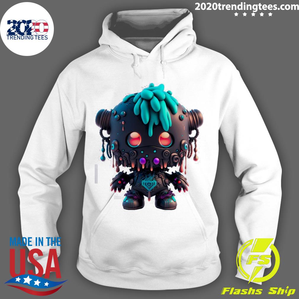 Official toy Art Monster N17 - Adult & Kids T-Shirts, Sweatshirts & Hoodies apparel design preview 2