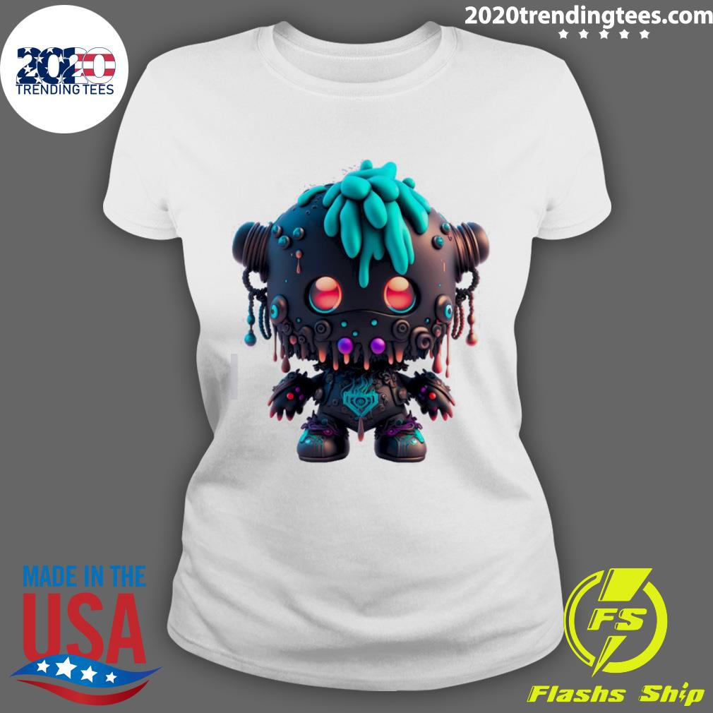 Official toy Art Monster N17 - Adult & Kids T-Shirts, Sweatshirts & Hoodies apparel design preview 3