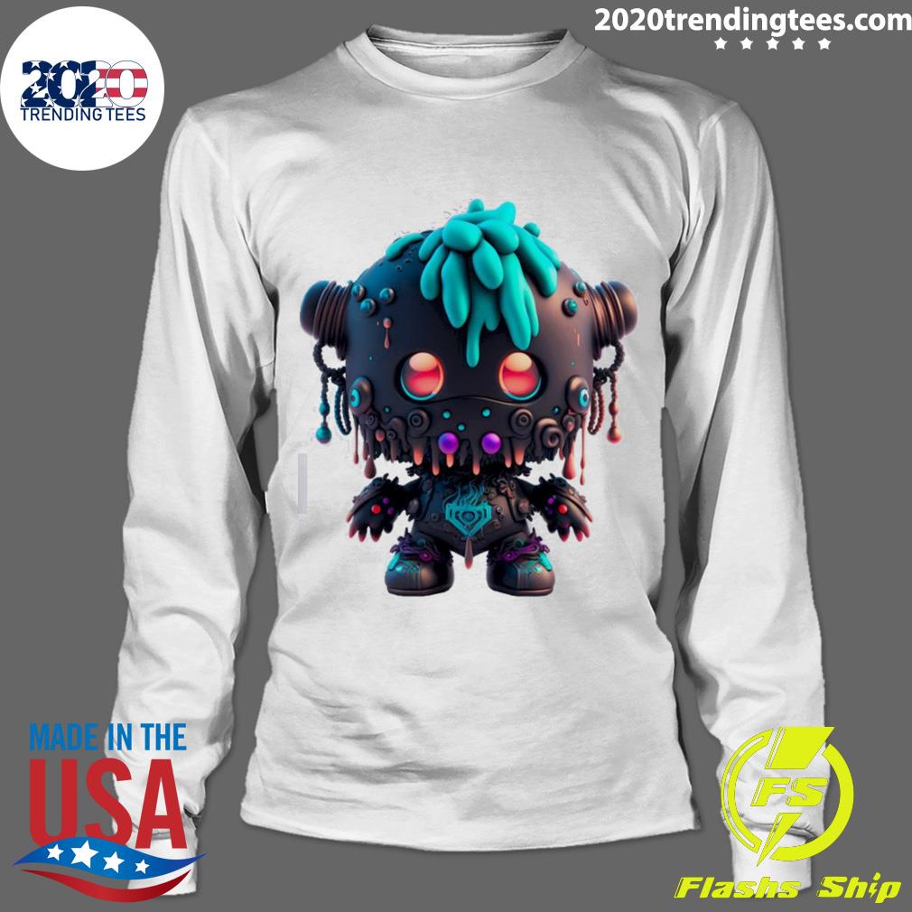 Official toy Art Monster N17 - Adult & Kids T-Shirts, Sweatshirts & Hoodies apparel design preview 4