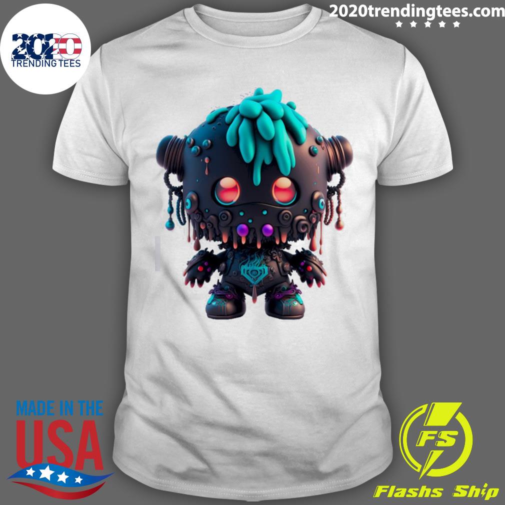 Official toy Art Monster N17 - Adult & Kids T-Shirts, Sweatshirts & Hoodies apparel design preview 1