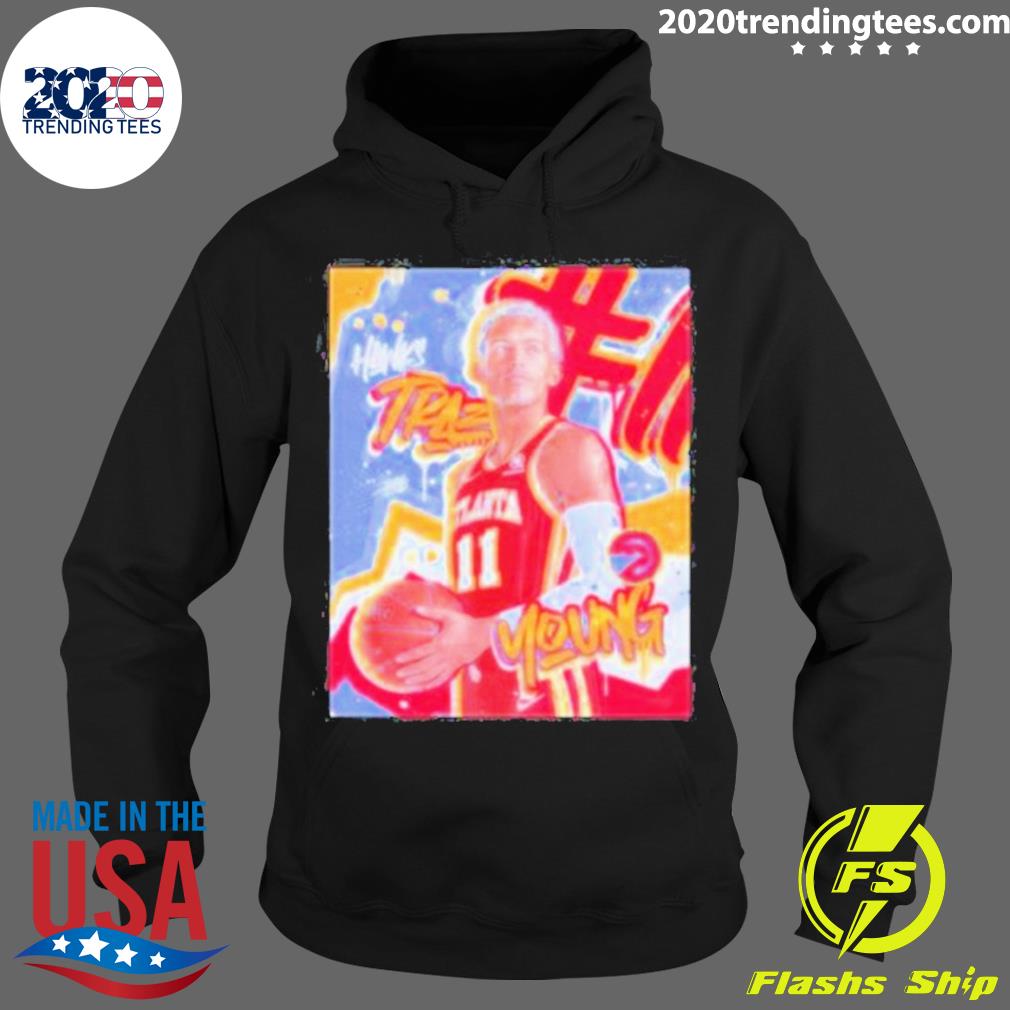 Official trae Young 11 Atlanta Hawks - Adult & Kids T-Shirts, Sweatshirts & Hoodies apparel design preview 2